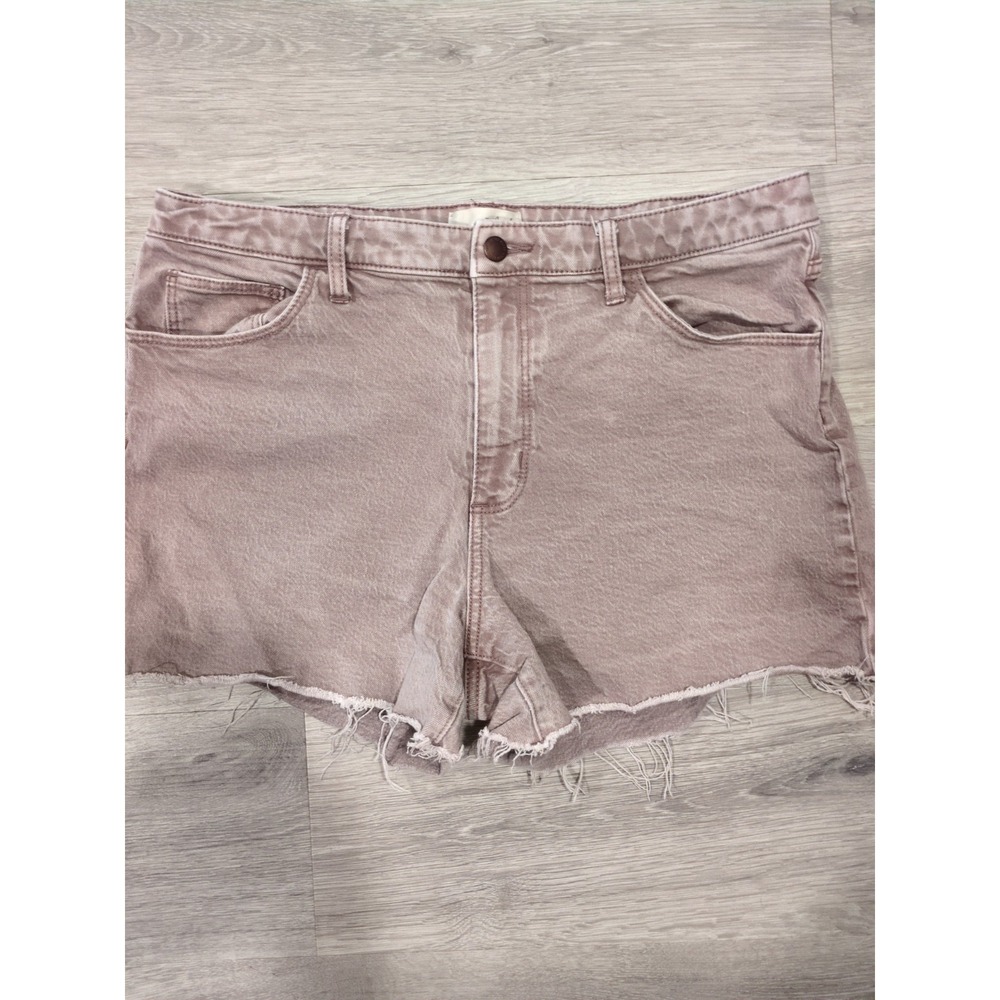 Universal Thread Women's Jeans Cut Off Shorts Tan 14